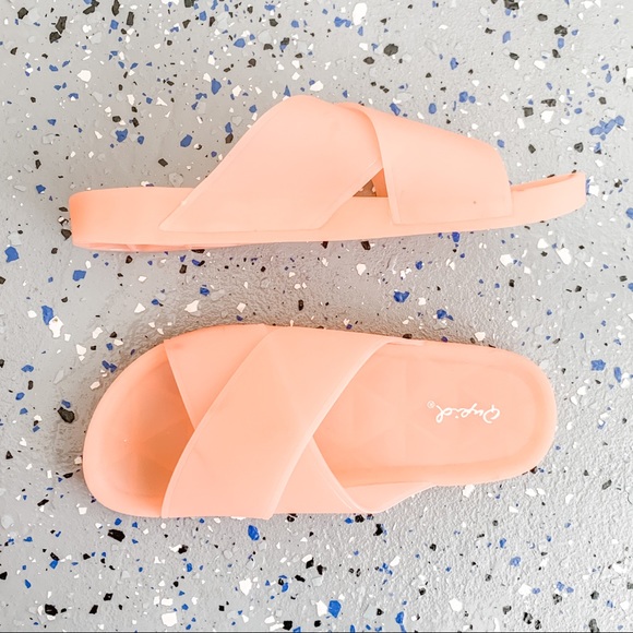 Qupid Shoes - QUPID Coral Slides